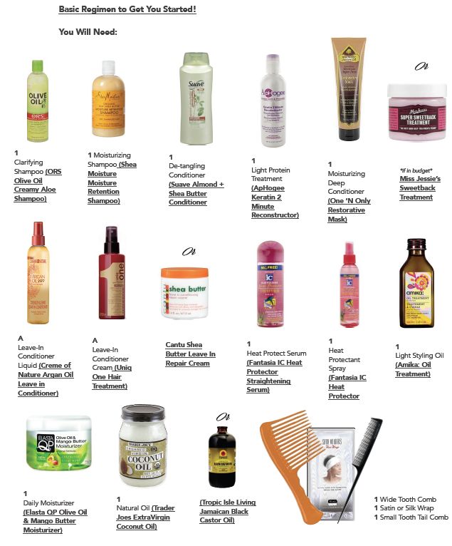 Best Products To Use While Transitioning To Natural Hair Best Products To Use While Transitioning To Natural Hair