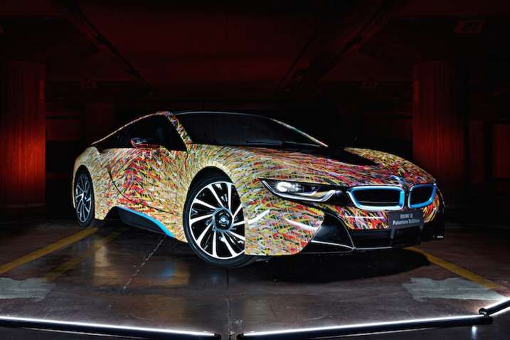 Beautiful Rose Gold Bmw I8 Best Photos For World Rose Gold Bmw I8 Beautiful Futurism Edition Should Be On Display At The Louvre