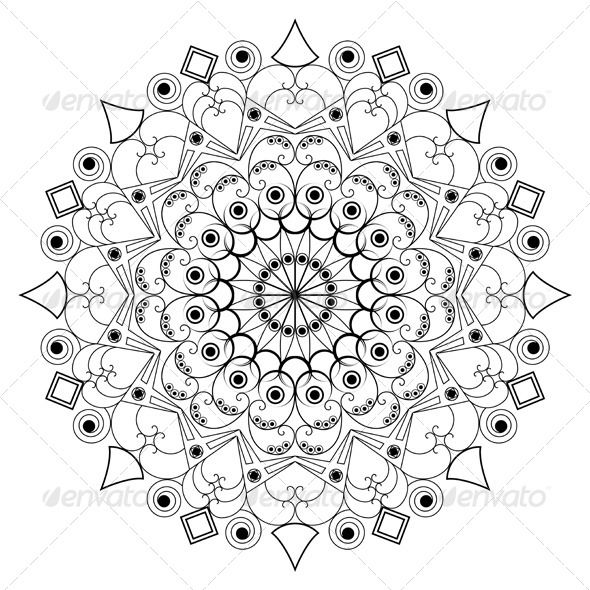 round ornamental element