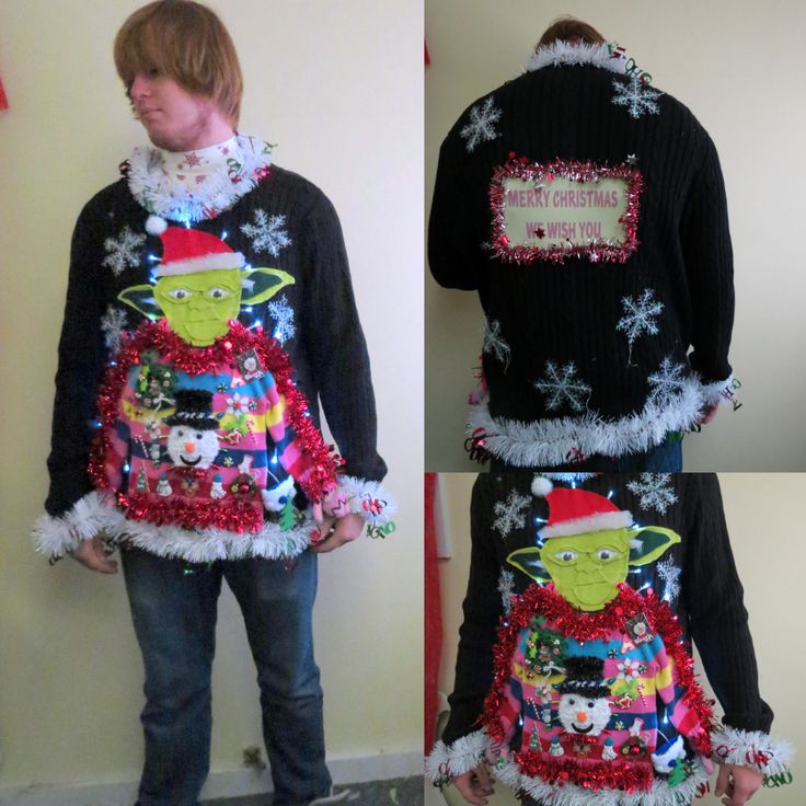 hysterical yoda wearing ugly christmas sweater star wars hysterical yoda wearing ugly christmas sweater star wars