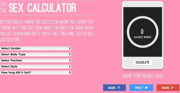 Calories burned during sex calculator photo 885