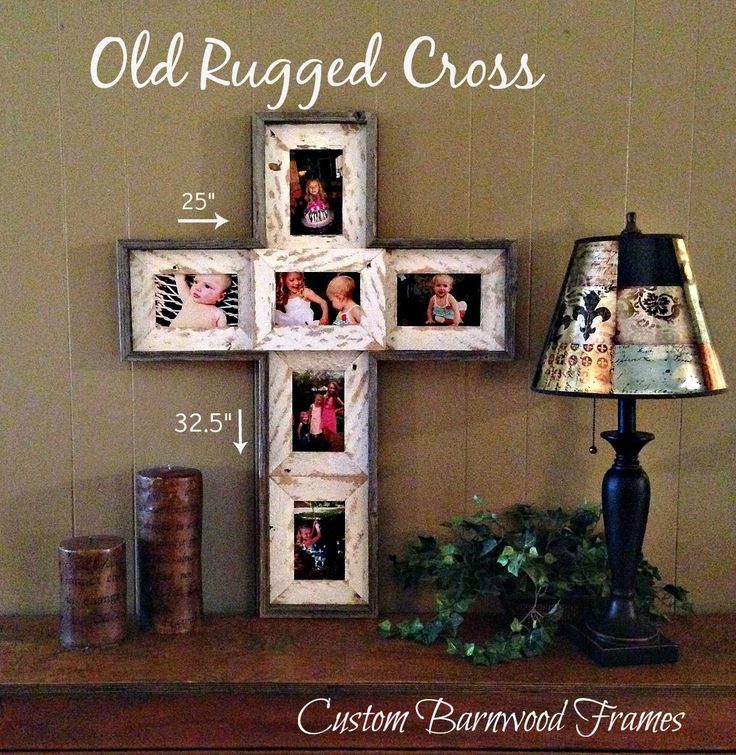 Old Rugged Cross Picture Frame Crafts Barn Wood Frames Old Rugged Cross Picture Frame Crafts
