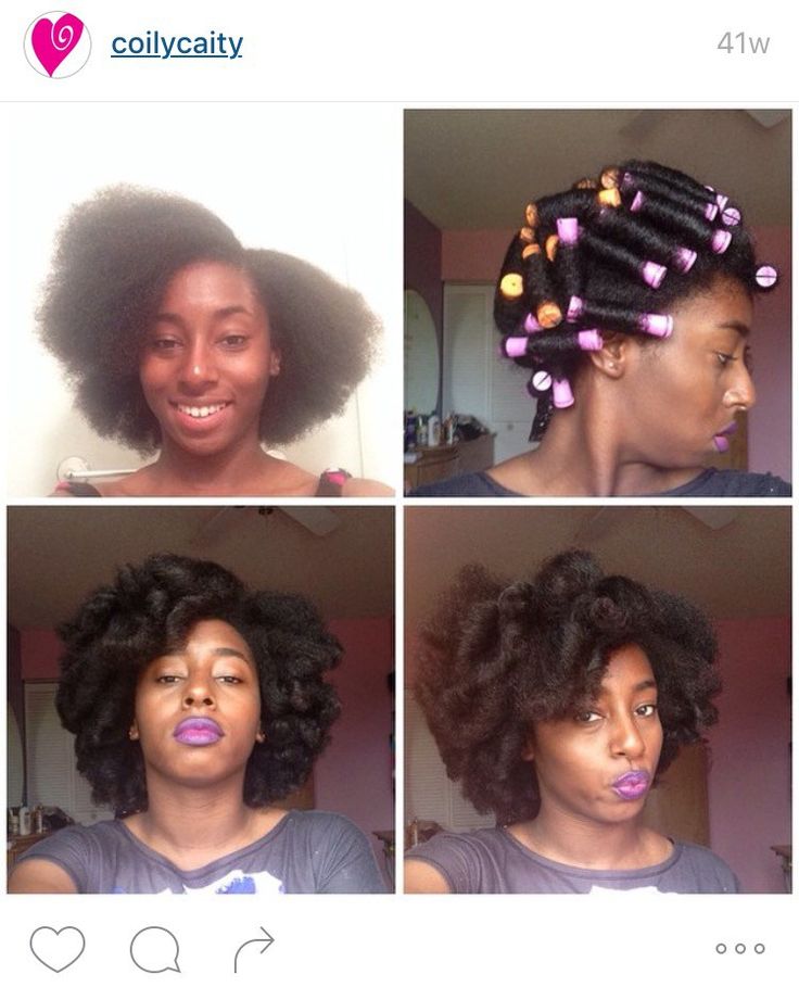 Roller Set On Short 4c Natural Hair 14 Defined and Undefined Roller Sets on 4C Hair | Natural hair styles