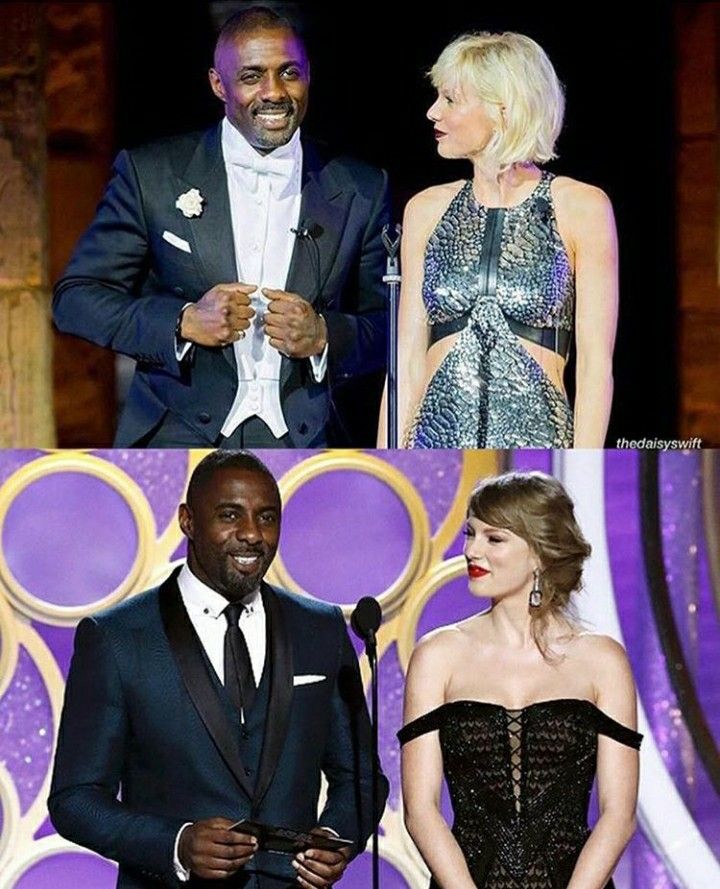 Taylor Swift And Idris Elba At The Golden Globes Taylor Swift Fan Taylor Alison Swift Taylor Swift