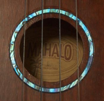 Inlay Stickers for Ukuleles Honu Family Abalone Blue