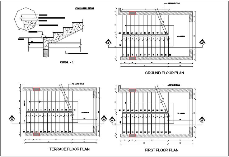Floor Plan Stair View For Bungalows Floor Plan Stair View For Bungalows