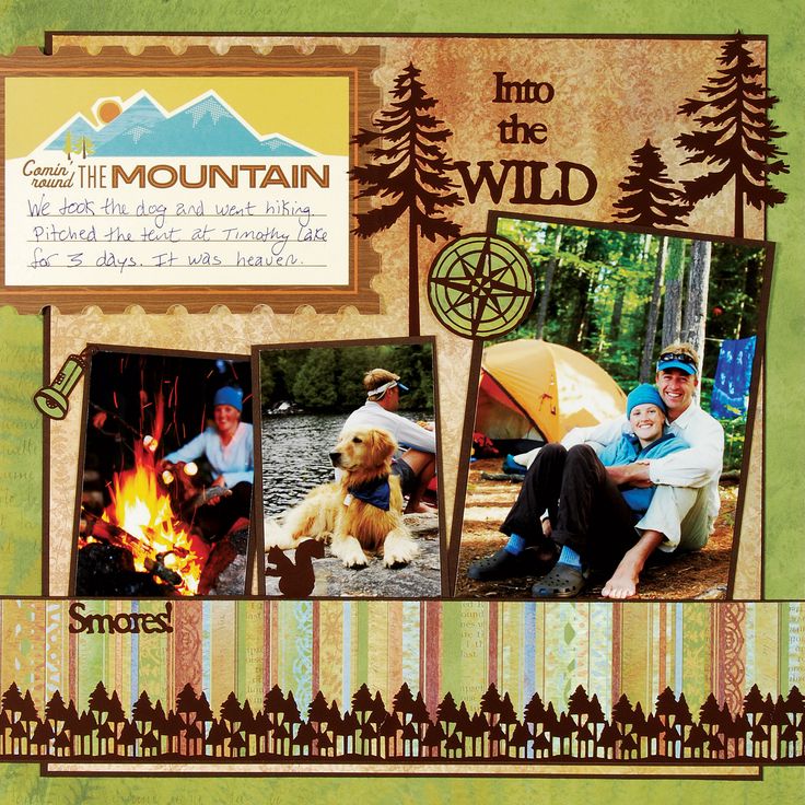 camping photo album