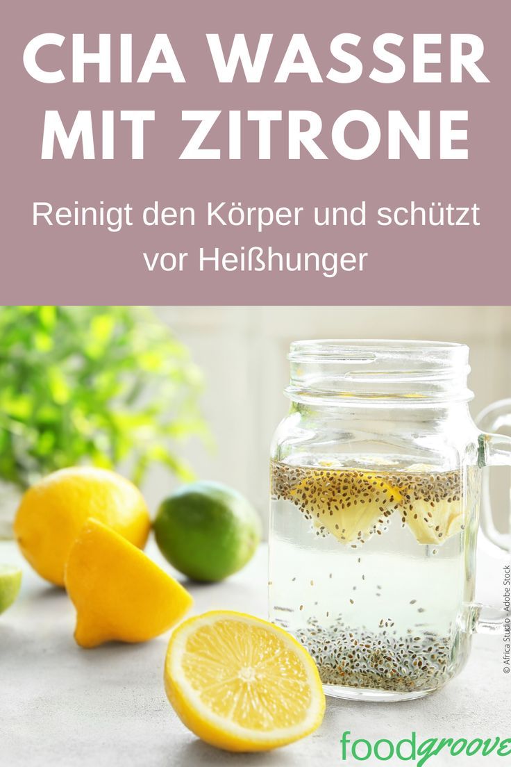 Mit Zitrone und Chia abnehmen Mit Zitrone und Chia abnehmen
