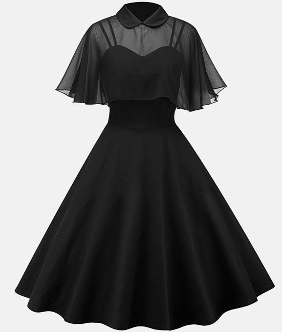 Black Tea Length Prom Dress , Charming Prom Dress by RosyProm, $154.84 USD Black Tea Length Prom Dress , Charming Prom Dress by RosyProm, $154.84 USD
