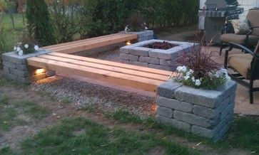 Diy Garden And Outdoor Furniture Ideas For The Home Diy Garden And Outdoor Furniture Ideas For The Home Fire Pit Bench