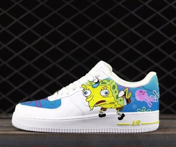 air force 1 spongebob air force 1 spongebob