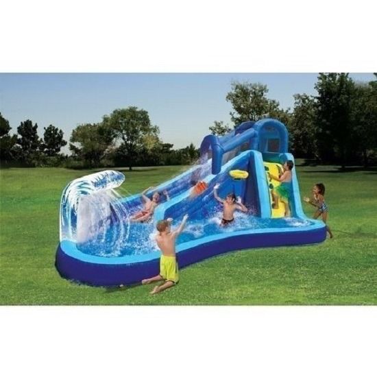bounce houses with pools