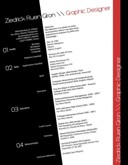 53 best CV créatif images on Pinterest Creative resume design - difference between cv and resume 53 best CV créatif images on Pinterest Creative resume design - difference between cv and resume