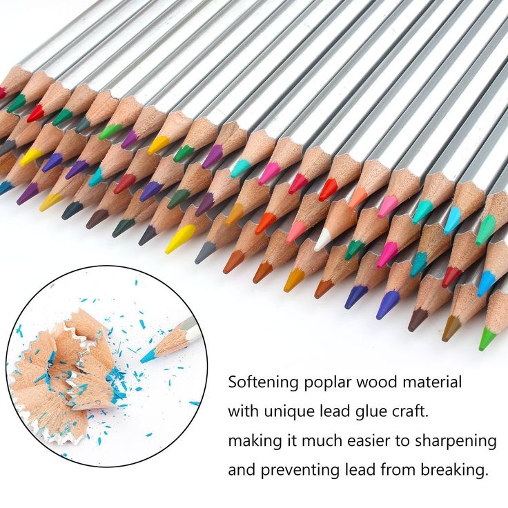 Amazon.com: Soucolor 72-color Colored Pencils, <b>Soft Core</b>, Art ...