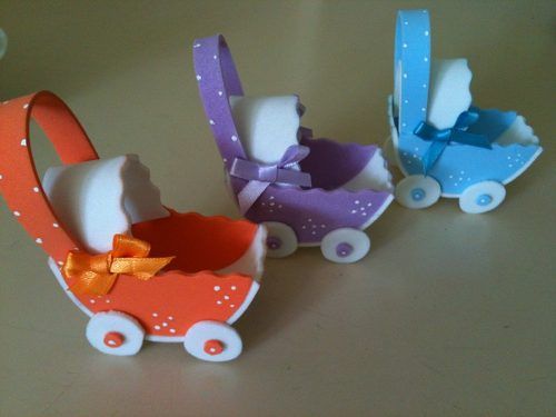Recuerdos Baby Shower, Nacimiento Foami Cochecitos Bs. 60 Recuerdos Baby Shower, Nacimiento Foami Cochecitos Bs. 60