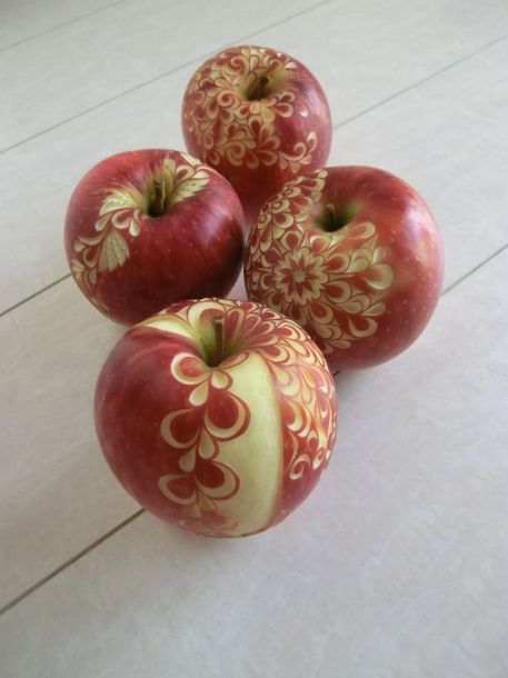 Mit Obst und Gemüse kreativ werden: 40+ Cute Creations #momooze - #Creations #C...