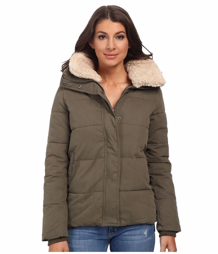 42 Best Women's Designer Coats / Jackets Images On Pinterest Mavi Jeans Fur Collar Detailed Coat Green Women's Coat / Jacket Size LG Large #MaviJeans - 42 Best Women's Designer Coats / Jackets Images On Pinterest