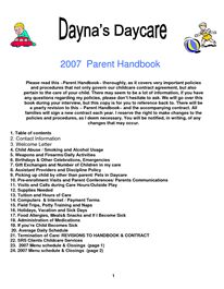 9 Best Home Daycare Images On Pinterest Daycare Ideas In Home Daycare And Daycare Forms Child Care Policies And Procedures Template