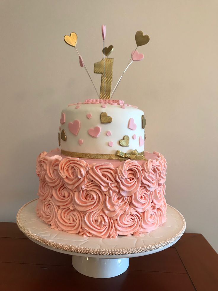 First birthday cake I did for a sweet little one year old | One year birthday cake, 1 year old birthday cake, 1st birthday cakes First birthday cake I did for a sweet little one year old | One year birthday cake, 1 year old birthday cake, 1st birthday cakes