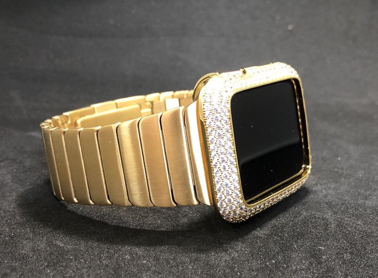 Apple Watch Band Mens Gold 42mm 44mm Stainless Steel and or | Etsy in