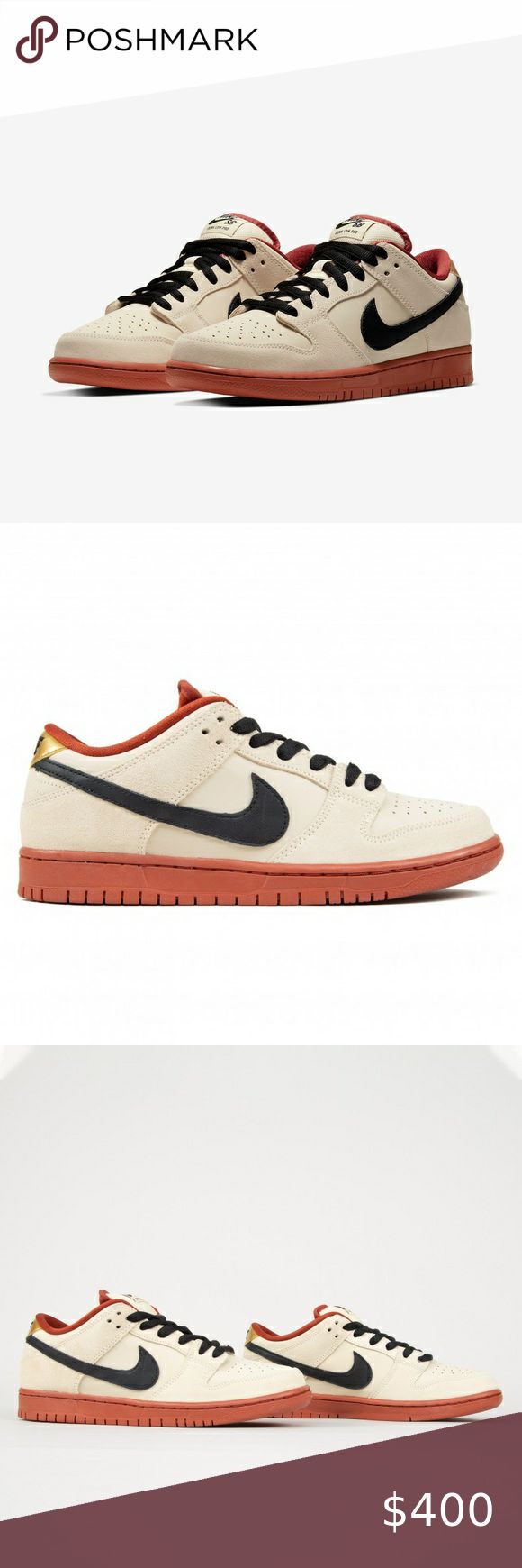 NEW NIKE SB DUNK LOW PRO - HENNESSY - MUSLIN | Nike sb dunks, Nike ...