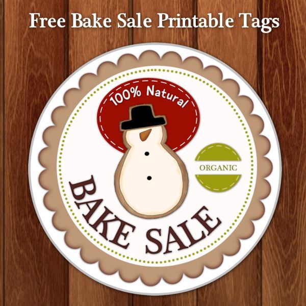 Free printable christmas baking labels