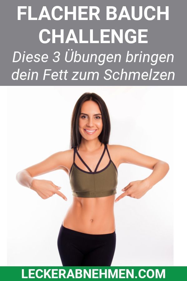 Magenübungen, die schnell Fett verbrennen