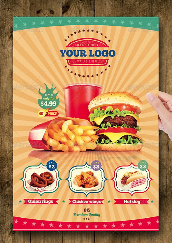 restaurant flyers templates