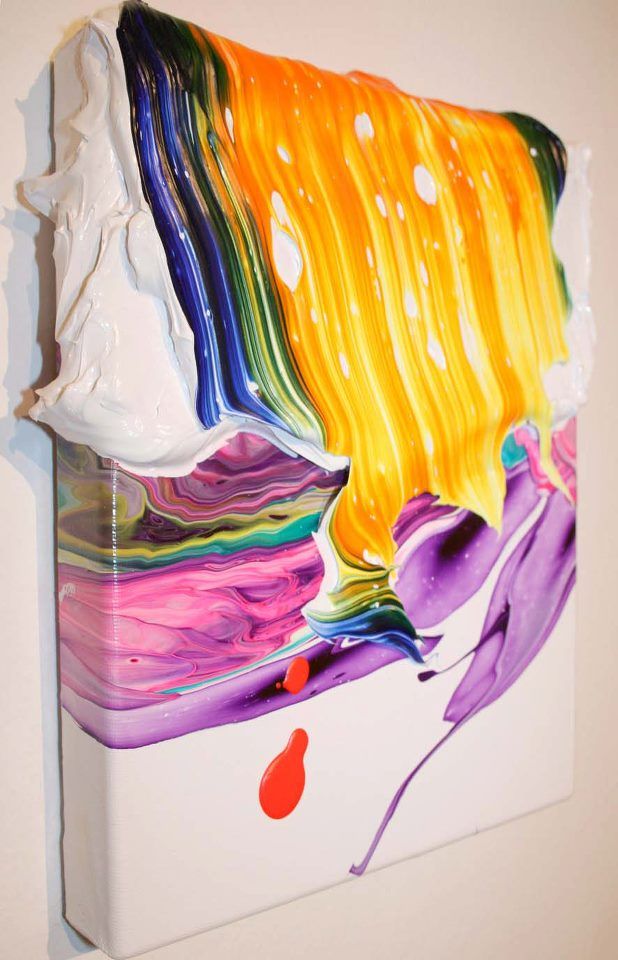 3d acrylic painting
