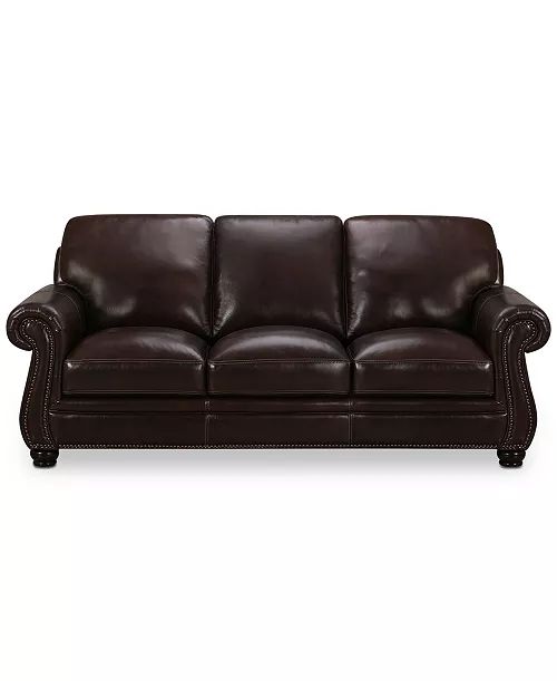 Furniture Roselake 87 in 2021 Leather sofa, Plush sofa