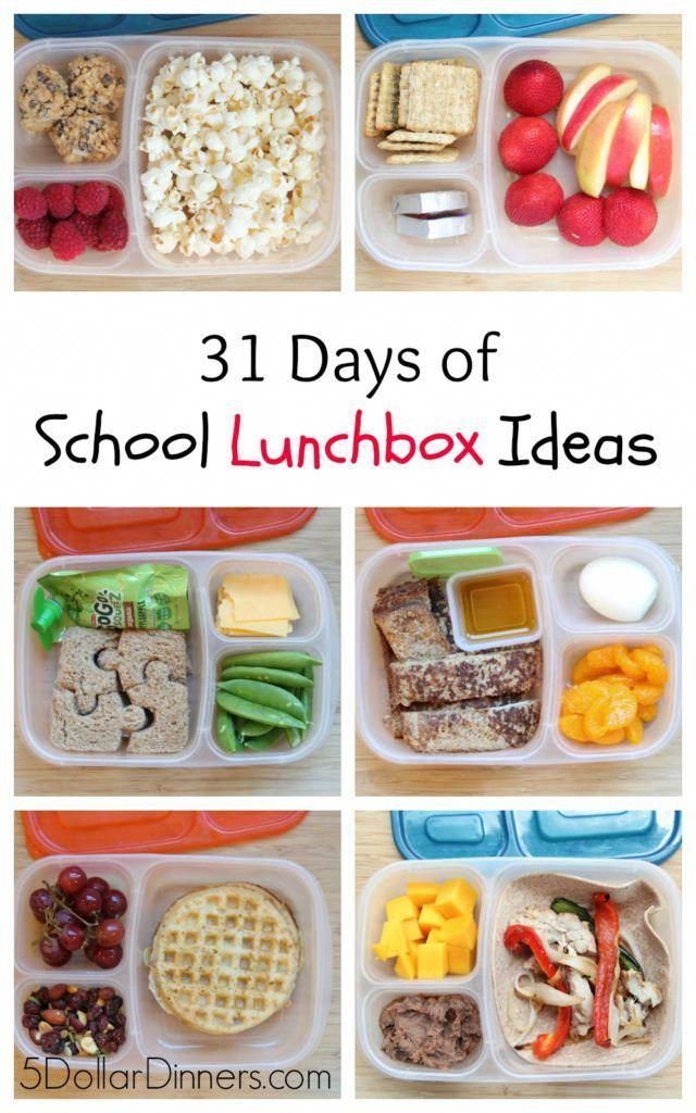 A Year Of Healthy Packed Lunches Video Easylunchboxes Healthy Packed Lunches Lunch Healthy School Lunches