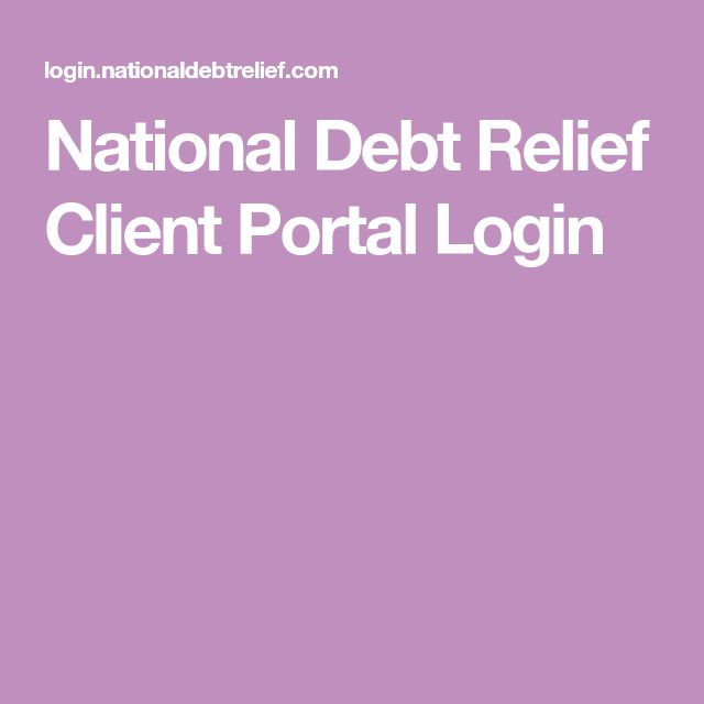 National Debt Relief Client Portal Login National Debt Relief Client Portal Login