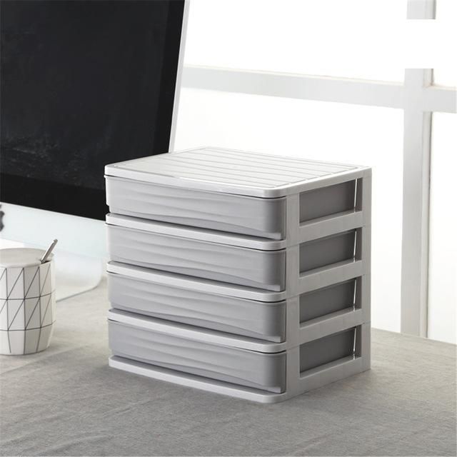 Plastic Colorful Storage Makeup Organizer Drawer Desk Makeup Organizer Drawer Desk Storage