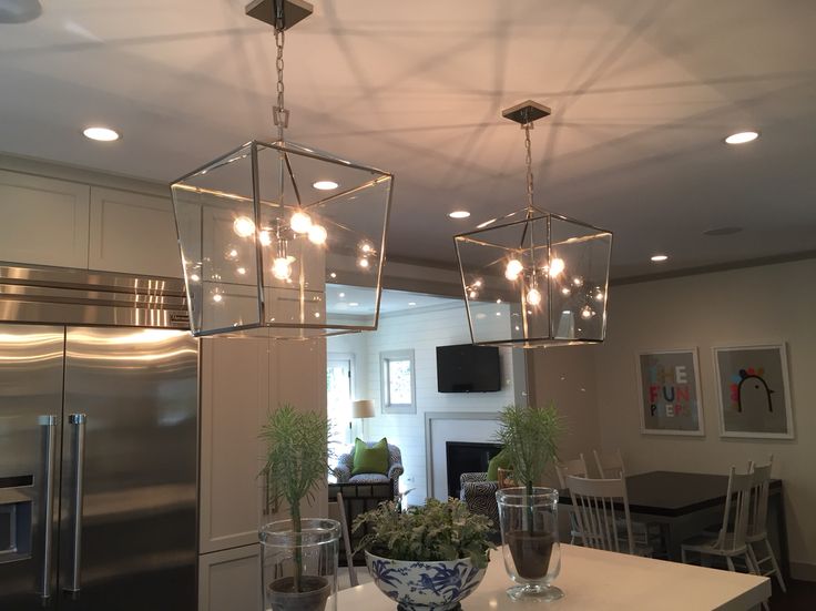 Oversized Polished Nickel Lanterns For The Kitchen Island Lampadari D Epoca Oversized Polished Nickel Lanterns For, Polished Nickel Chandelier Kitchen