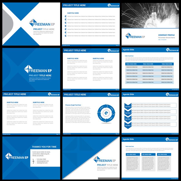 corporate ppt template