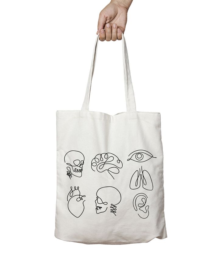 Human Body Bone Structure Tote Canvas Bag Shopping Satchel Casual Handbag Human Body Bone Structure Tote Canvas Bag Shopping Satchel Casual Handbag
