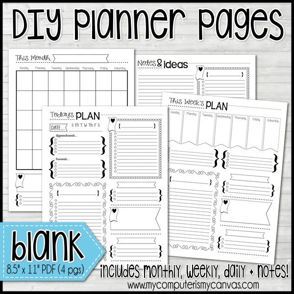 monthly work planner