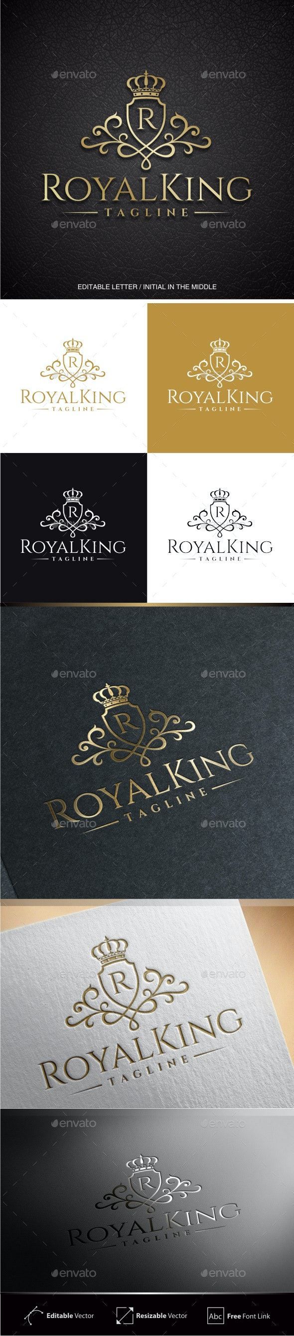Royal King Editable Initial Letter R Wedding Logo Design Royal royal-king-editable-initial-letter-r-wedding-logo-design-royal