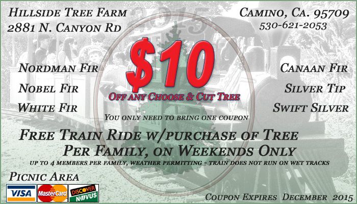 Discount coupons for cedar tree farm