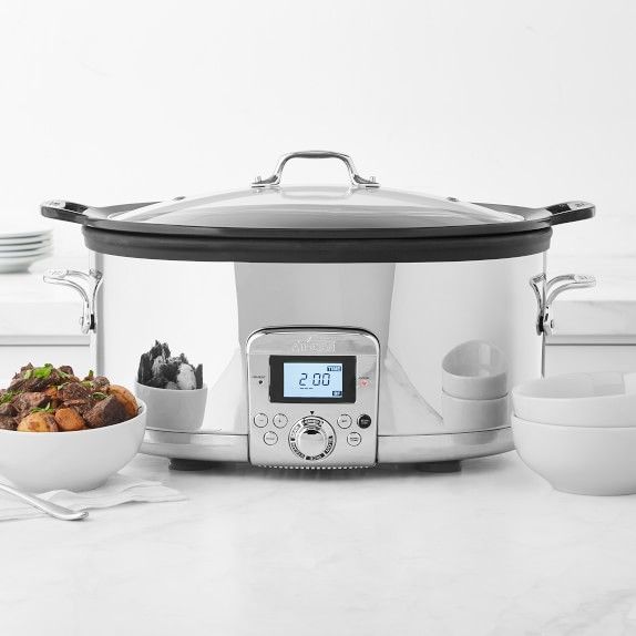 All-Clad Slow Cooker with Aluminum Insert