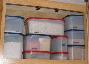 Best 25 Full Time Rv Living Ideas On Pinterest Camping Rv Tip It S Best To Use Square And Rectangular Storage Containers Instead Of Round Or