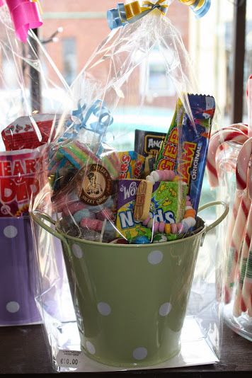 easter hamper bucket choc