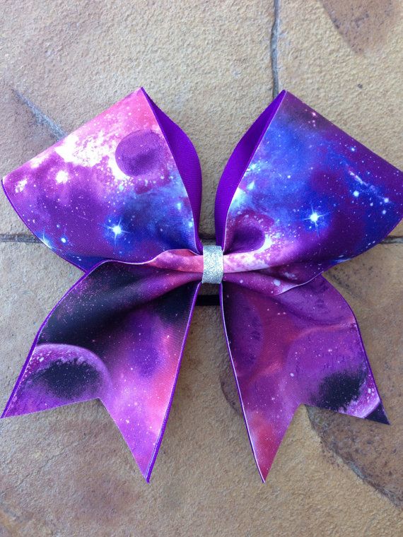 galaxy cheer bow on etsy 12 00 all my girls with bows in their