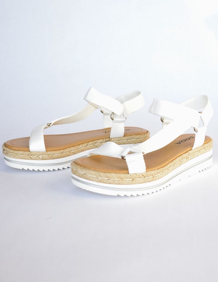wide fit white platform sandals