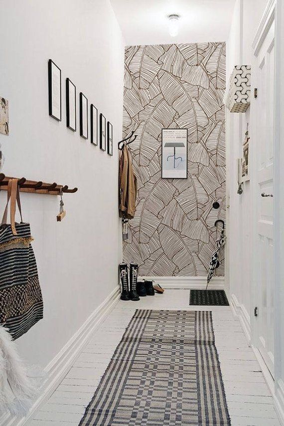 Removable Wallpaper Peel And Stick Wallpaper Wall Paper Wall Etsy Removable Wallpaper Wall Wallpaper Banana Leaf Wallpaper