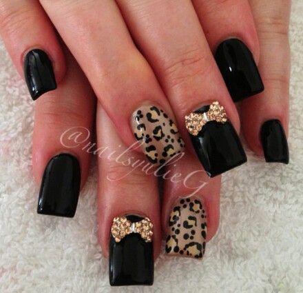Best 20+ Leopard Nail Designs Ideas On Pinterest Leopard Nails Black & Animal Print Nails with Bows - Best 20+ Leopard Nail Designs Ideas On Pinterest Leopard Nails