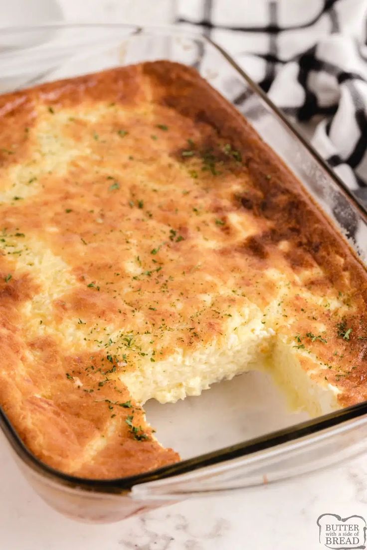 Cheesy Baked Egg Casserole