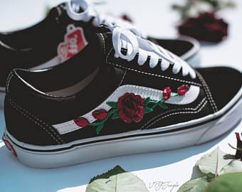 vans con rose scarpe vans con rose scarpe