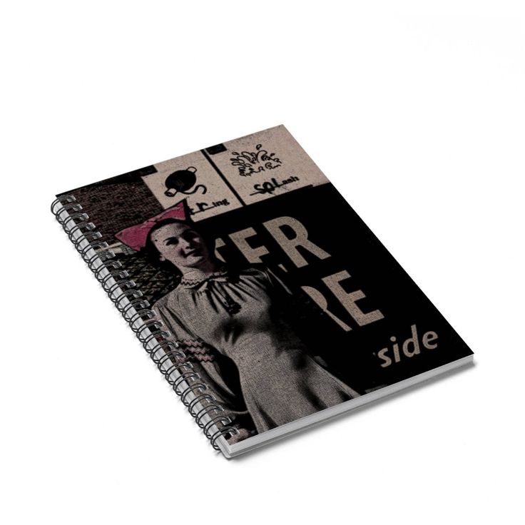 Excited to share the latest addition to my #etsy shop: Writing Journal Spiral Notebook Journal Lined Paper Notebook For School Blank Notebook Spiral Vintage Gal Collage Art http://etsy.me/2ElHqzA #booksandzines #journal #funky #collage #backtoschool #mothersday #pink