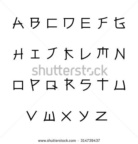 Blonde brunnette redhead Asian style english fonts